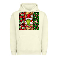 Pigment Pistachio green christmas gnome Urban Hoodie - FaDigitalArtStudio