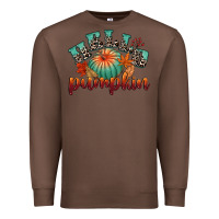 Chestnut hello pumpkin Premium Sweatshirt - CowGirlArtShop