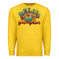 Lemon hello pumpkin Premium Sweatshirt - CowGirlArtShop