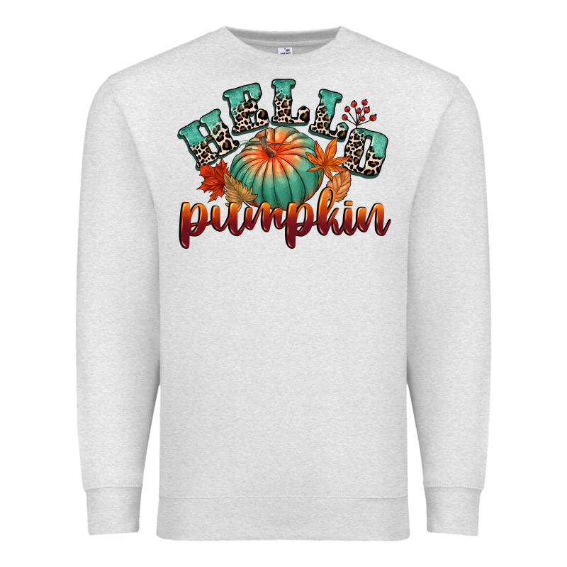 Hello Pumpkin Premium Sweatshirt by CowGirlArtShop | Teevron