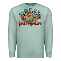 Seafoam hello pumpkin Premium Sweatshirt - CowGirlArtShop
