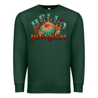 Sports Green hello pumpkin Premium Sweatshirt - CowGirlArtShop