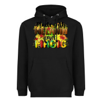 Black made with melanin and magic Heavyweight Hoodie - CowGirlArtShop