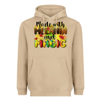 Mushroom made with melanin and magic Heavyweight Hoodie - CowGirlArtShop