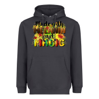 Smoke made with melanin and magic Heavyweight Hoodie - CowGirlArtShop