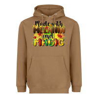 Toasted Coconut made with melanin and magic Heavyweight Hoodie - CowGirlArtShop