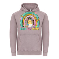 Vintage Zinc teach love inspire rainbow Vintage Hoodie - MaliasSmallBusiness