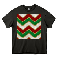 Asphalt christmas stripes seamless pattern Heavy Core Tee - BundleAndBundleShop