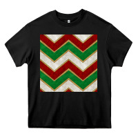 Black christmas stripes seamless pattern Heavy Core Tee - BundleAndBundleShop