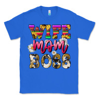 True Royal wife mom boss daisy Classic Tee - NancyCooperArtShop