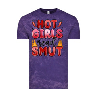 Cloud Purple hot girls read smut Vintage Tee - MaliasSmallBusiness