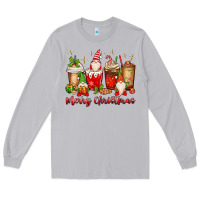 Moon Dust merry christmas gnomes coffee cups Long Sleeve Tee - MaliasSmallBusiness