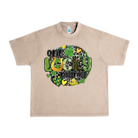 French Oak one lucky mama Urban Heavy Tee - MaliasSmallBusiness