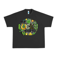 Pigment Black one lucky mama Urban Heavy Tee - MaliasSmallBusiness