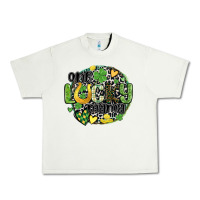 Pistachio one lucky mama Urban Heavy Tee - MaliasSmallBusiness