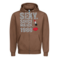 Chestnut Sexy Since March 1980 Zipper Hoodie - Bettercallsaul