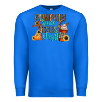 True Royal pumpkin spice and jesus christ Premium Sweatshirt - CowGirlArtShop
