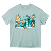 Arona winter coffe cups Heavy Core Tee - AdoDesignShop
