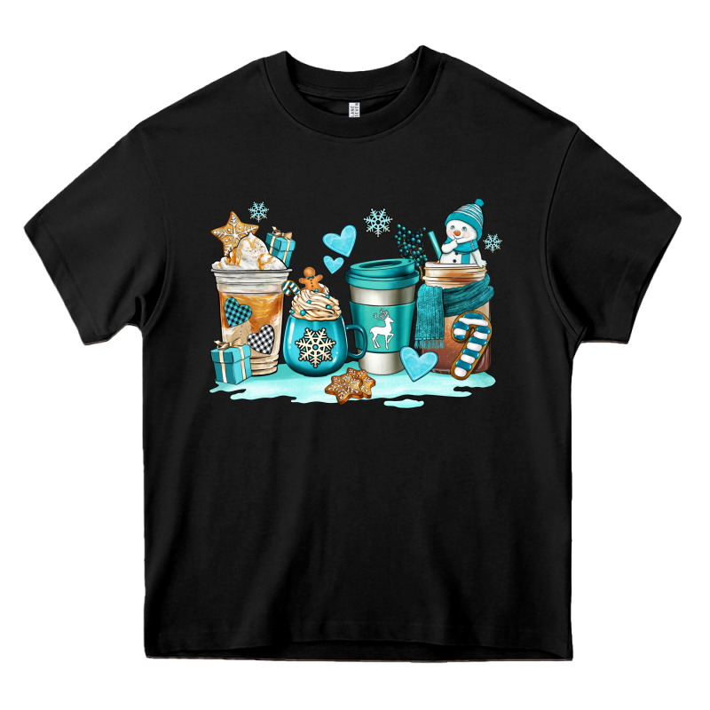 Winter Coffe Cups Heavy Core Tee by AdoDesignShop | Teevron