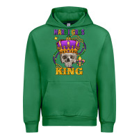 Emerald skull mardi gras king Urban Hoodie - FaDigitalArtStudio