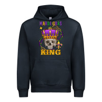 Navy skull mardi gras king Urban Hoodie - FaDigitalArtStudio