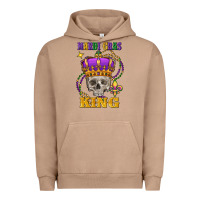Pigment Burro skull mardi gras king Urban Hoodie - FaDigitalArtStudio
