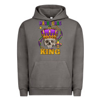 Pigment Tornado skull mardi gras king Urban Hoodie - FaDigitalArtStudio