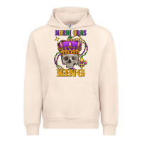 Sandshell skull mardi gras king Urban Hoodie - FaDigitalArtStudio