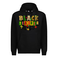 Black black teacher magic juneteenth Premium Hoodie - CowGirlArtShop
