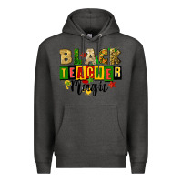 Charcoal Heather black teacher magic juneteenth Premium Hoodie - CowGirlArtShop
