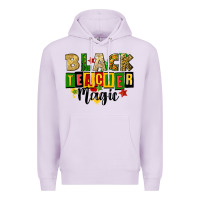 Lilac black teacher magic juneteenth Premium Hoodie - CowGirlArtShop