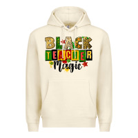 Sandshell black teacher magic juneteenth Premium Hoodie - CowGirlArtShop
