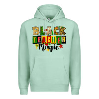 Seafoam black teacher magic juneteenth Premium Hoodie - CowGirlArtShop