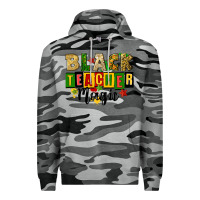 Slate Camo black teacher magic juneteenth Premium Hoodie - CowGirlArtShop