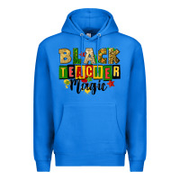 True Royal black teacher magic juneteenth Premium Hoodie - CowGirlArtShop