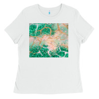 White green glitter Ladies Tee - JahusDesignShop