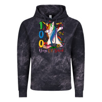 Cloud Black 100 days of school Vintage Hoodie - MaliasSmallBusiness