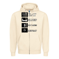 Sandshell Tax Day Eat Sleep Do Taxes Repeat Gift Zipper Hoodie - Bettercallsaul
