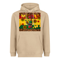 Mushroom power juneteenth Heavyweight Hoodie - CowGirlArtShop