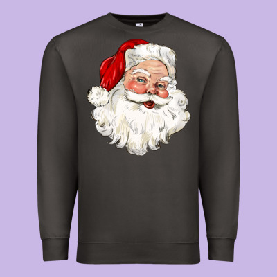 Santa Claus Premium Sweatshirt Designed By Cowgirlartshop
