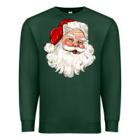 Sports Green santa claus Premium Sweatshirt - CowGirlArtShop