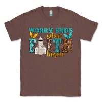 Chestnut worry ends when faith begins Classic Tee - NancyCooperArtShop