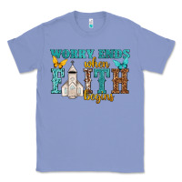Colony Blue worry ends when faith begins Classic Tee - NancyCooperArtShop