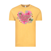 Vintage Mustard my valentine is my look boyfriend Vintage Tee - MaliasSmallBusiness