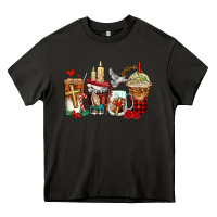 Asphalt religious coffee cups Heavy Core Tee - AdoDesignShop