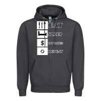 Smoke Tax Day Eat Sleep Do Taxes Repeat Gift Zipper Hoodie - Bettercallsaul