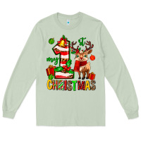 Matcha my first christmas reindeer Long Sleeve Tee - MaliasSmallBusiness