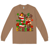 Toasted Coconut my first christmas reindeer Long Sleeve Tee - MaliasSmallBusiness