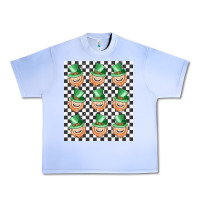 Grape Ice boujee checker board leprechaun Urban Heavy Tee - MaliasSmallBusiness