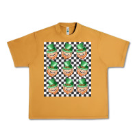Peanut Butter boujee checker board leprechaun Urban Heavy Tee - MaliasSmallBusiness